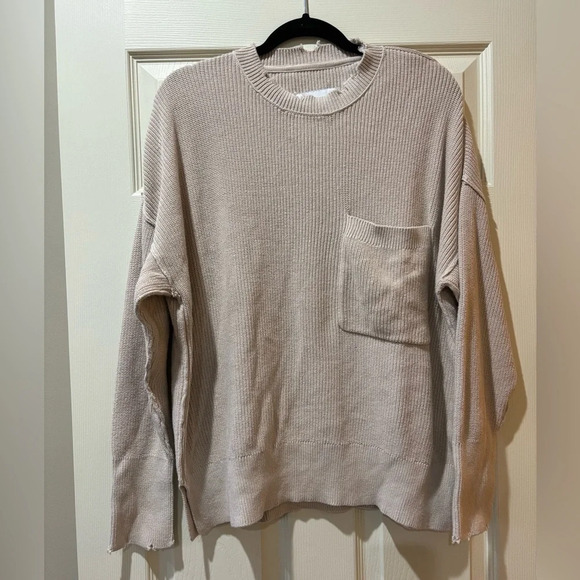 Pistola Darya Distressed Oversized Sweater - Picture 3 of 9